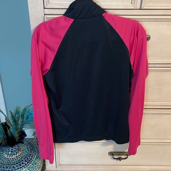 Nike Pink and Black Girls Zip Up Jacket size large (12-14) - Picture 6 of 6